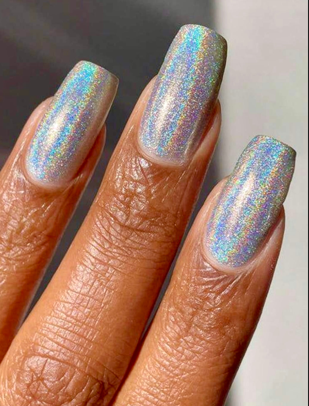 13. Holo argenté clair