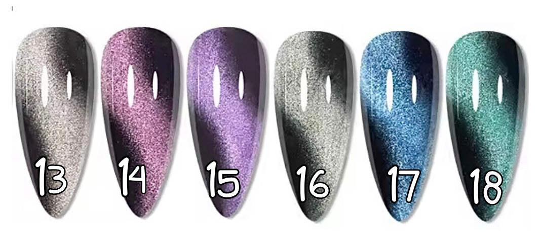 13 à 18. Cat eyes métal