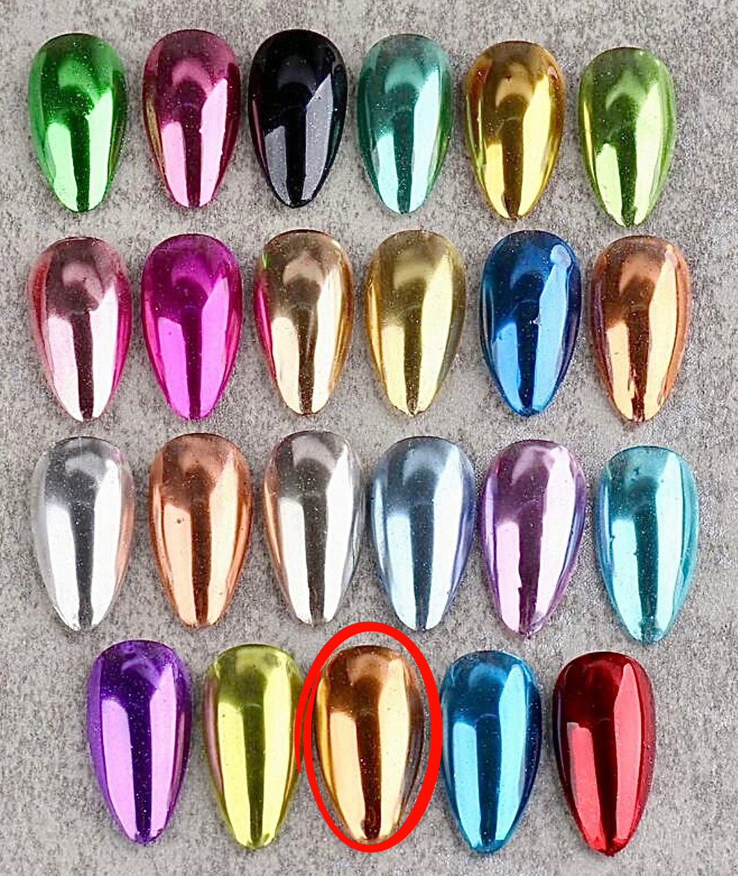 21. Mirroir orange
