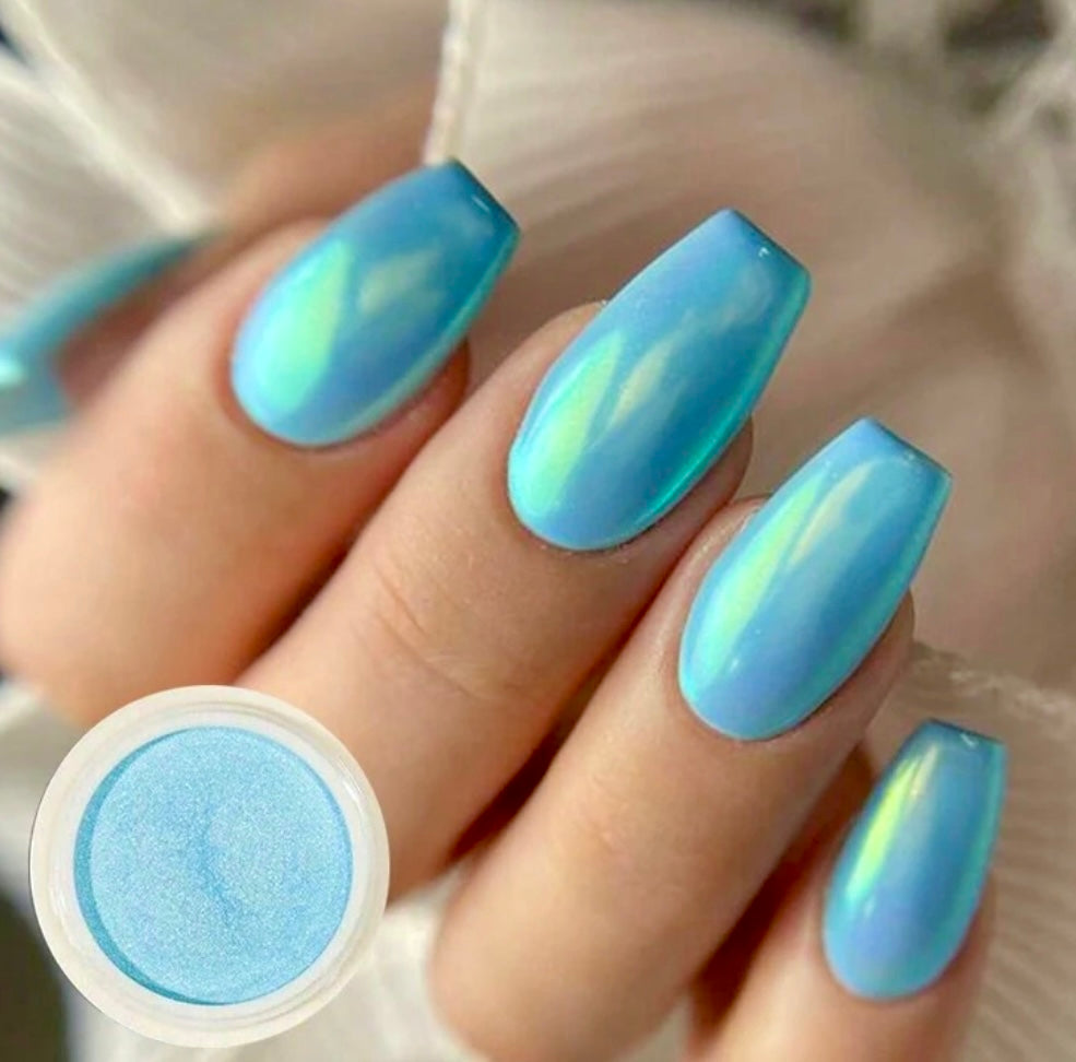 24. Mirroir bleu ciel