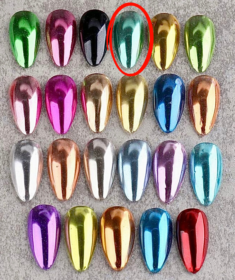 4. Mirroir vert turquoise