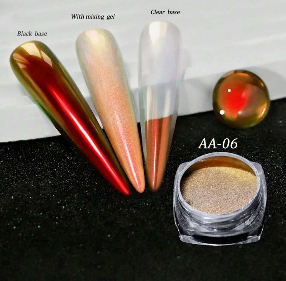 6. Chrome rouge-orange