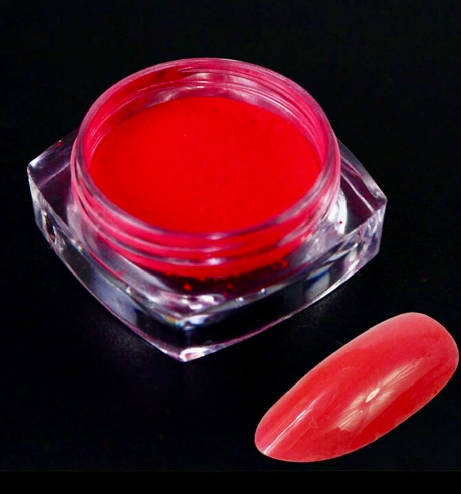 6. Néon rouge