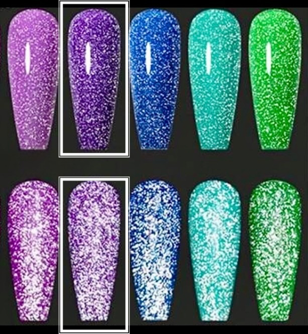 7. Flashy violet