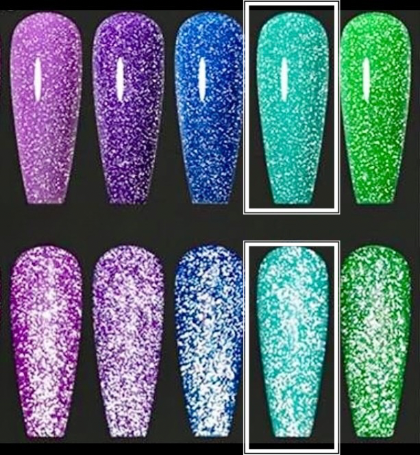 9. Flashy turquoise