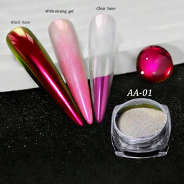 1. Chrome rouge-rose