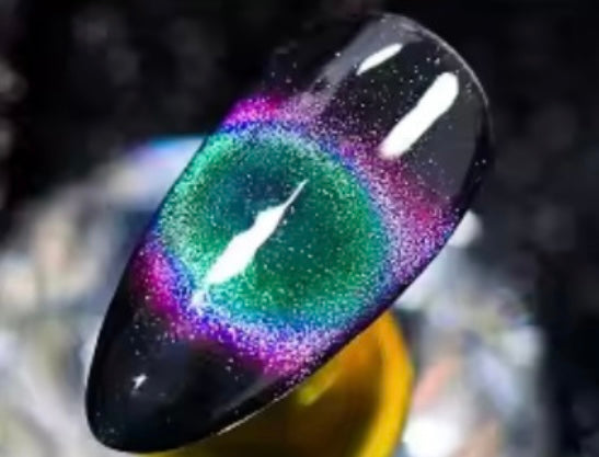 13. Cat eyes multi reflets