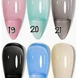 19 à 24. Jelly couleur