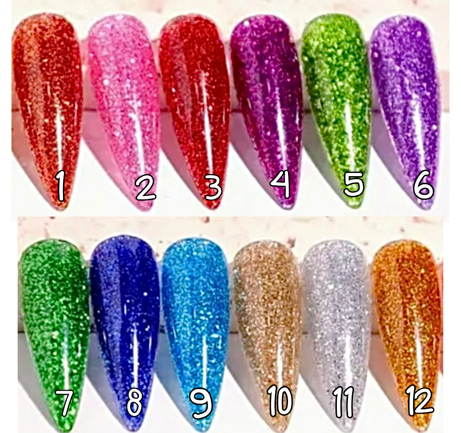1 à 12. Sucre couleur