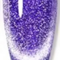 20. Cat eyes néon violet