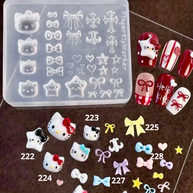 222 à 230. Moule hello kitty