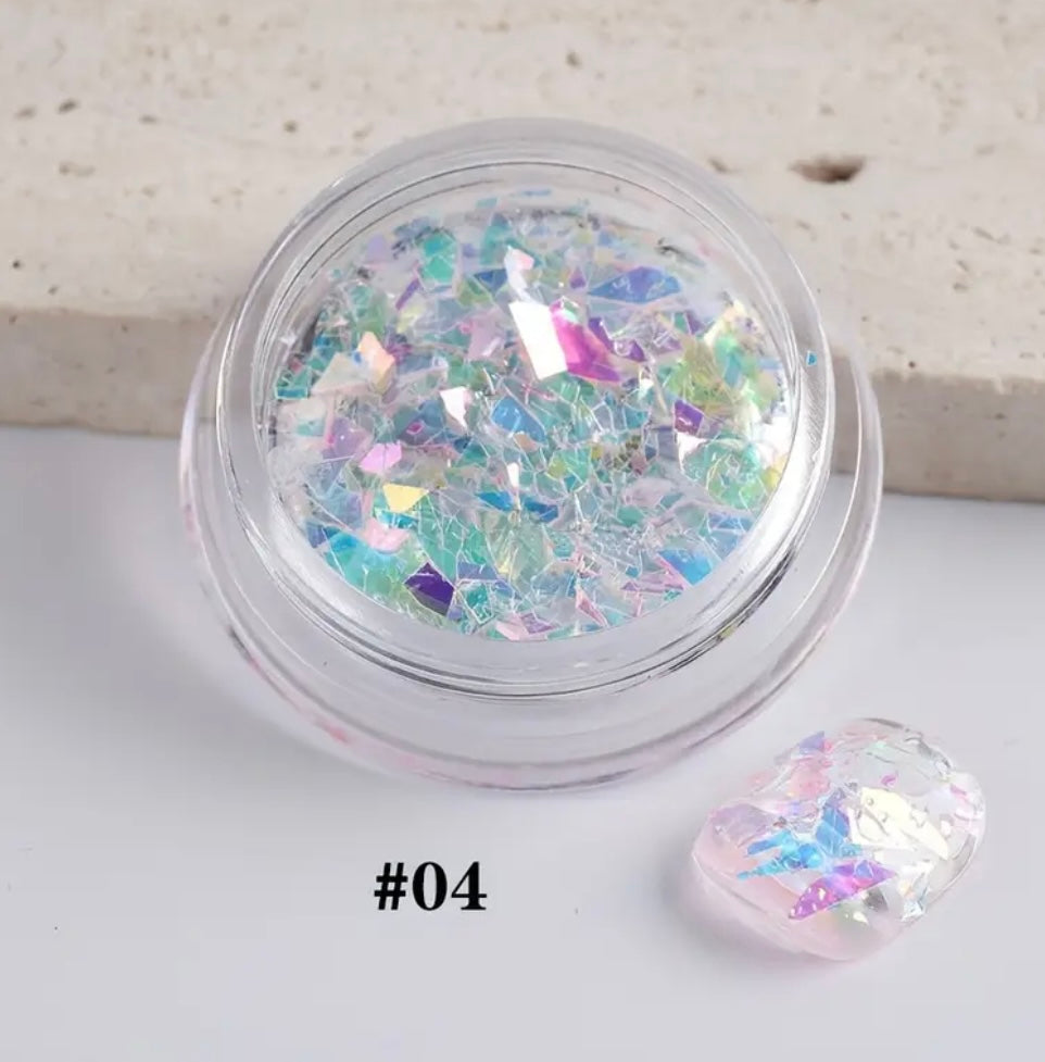 25. Aurora flakes