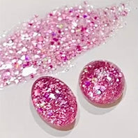 27. Glitter glossy fuchsia