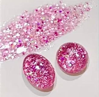 27. Glitter glossy fuchsia
