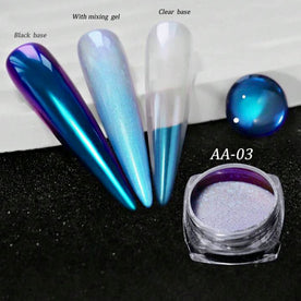 3. Chrome bleu