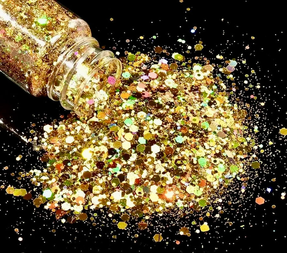 43. Glitter flakes multi-reflets