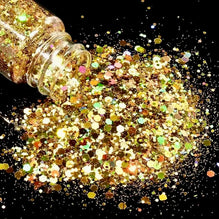 43. Glitter flakes multi-reflets