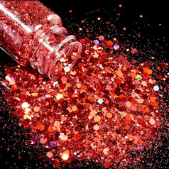 45. Glitter flakes multi-reflets