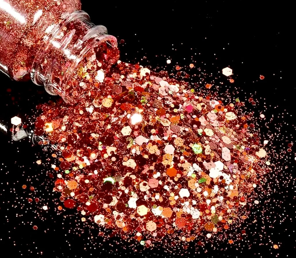 46. Glitter flakes multi-reflets