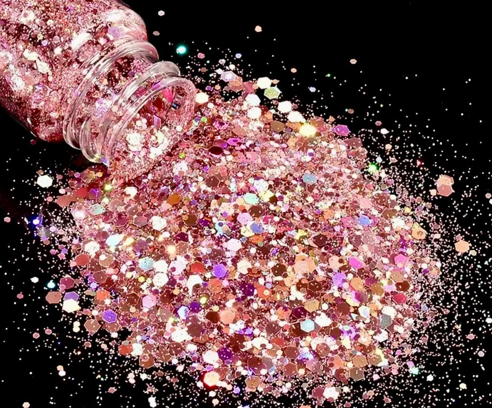 47. Glitter flakes multi-reflets