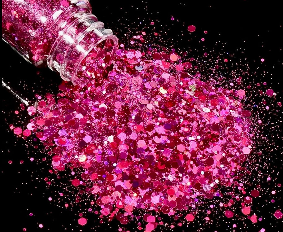 48. Glitter flakes multi-reflets