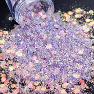 51. Glitter flakes multi-reflets
