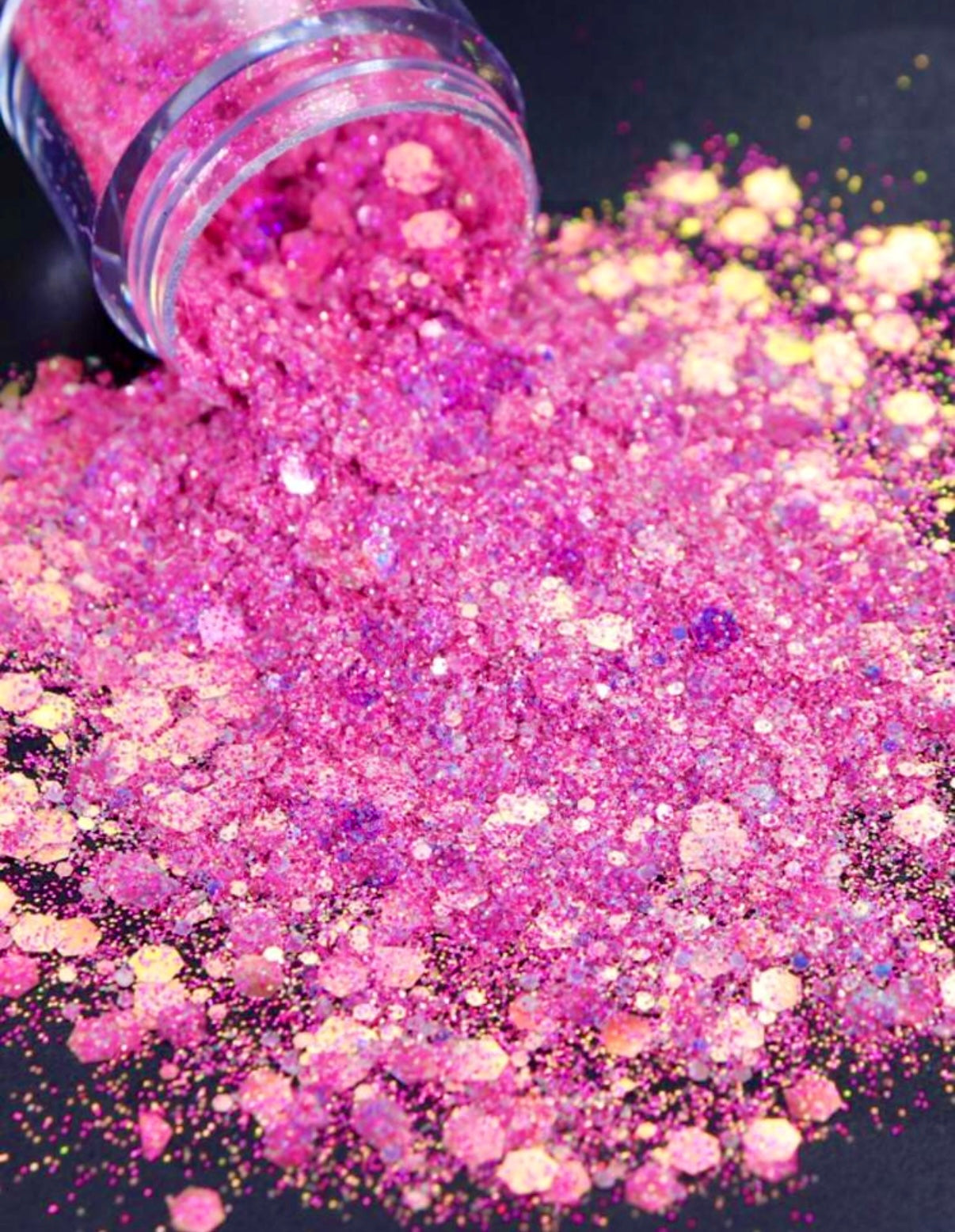 52. Glitter flakes multi-reflets