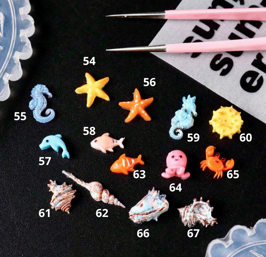 54 à 67. Moule océan