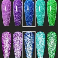 8. Flashy bleu