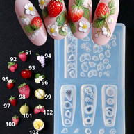 91 à 103. Moule fruits