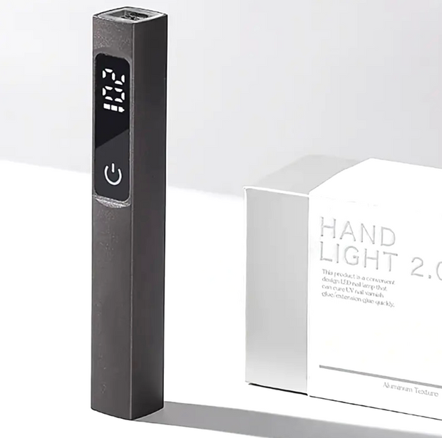 Mini lampe UV/LED Noire
