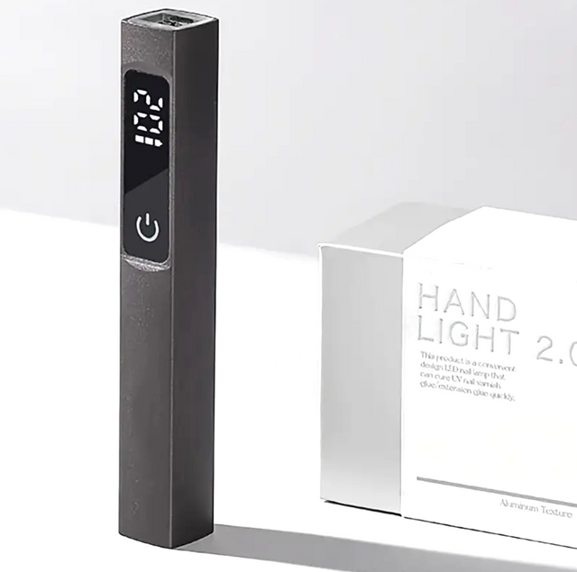 Mini lampe UV/LED Noire