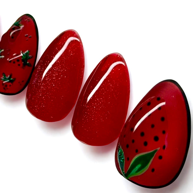 Coffret Fraise Glossy