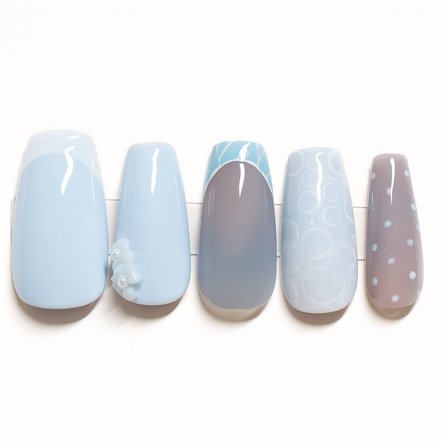 Coffret Bleu Poudré