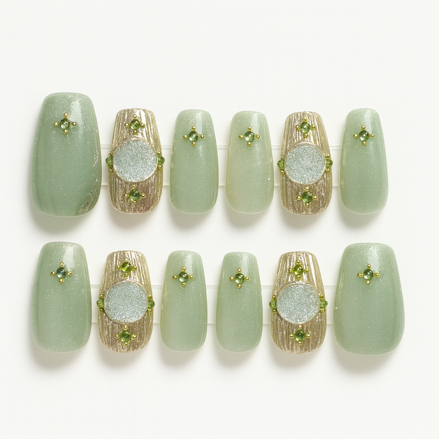 Coffret Jade Dorée